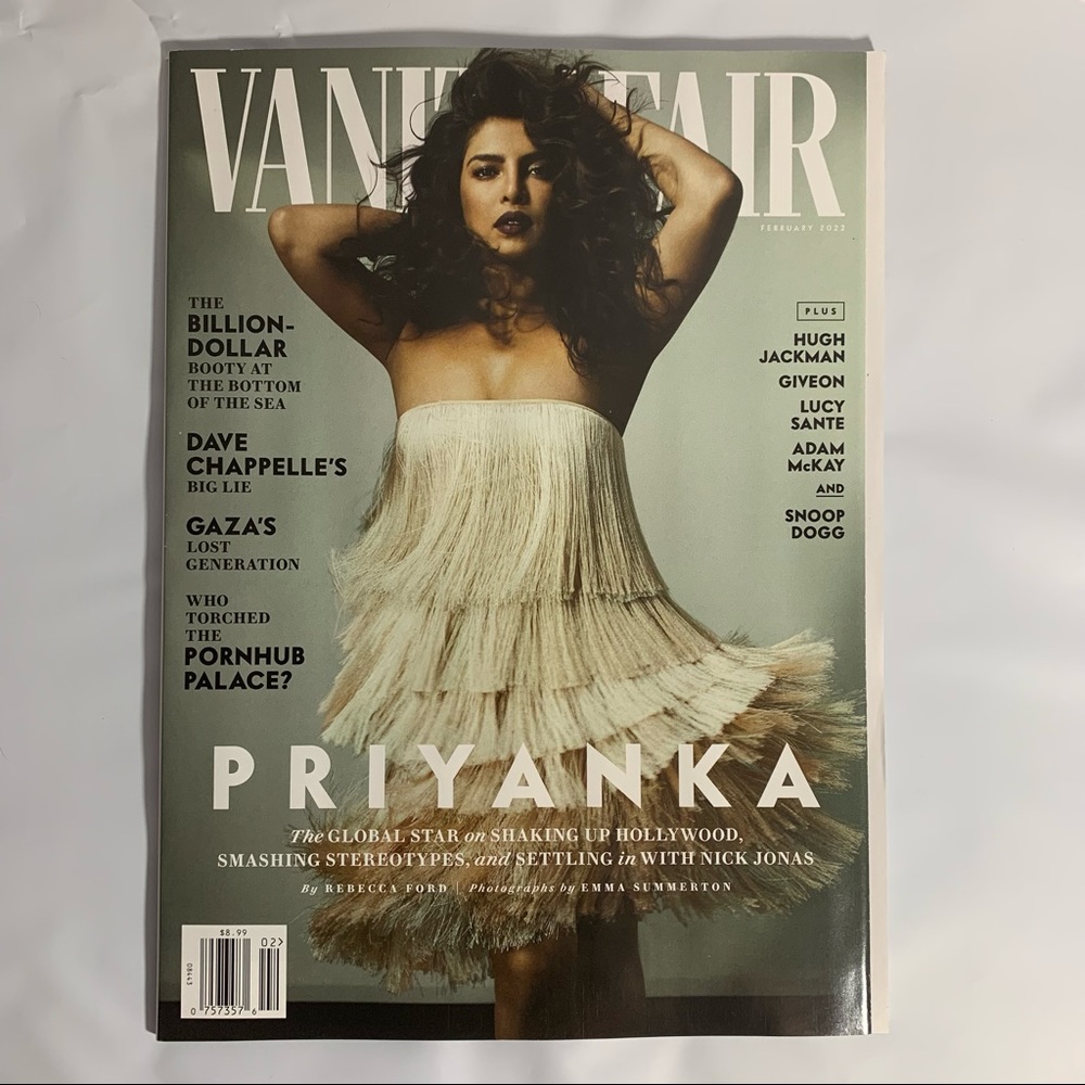 Vanity Fair Magazine February 2022 Priyanka Chopra Hugh Jackman Snoop Dog